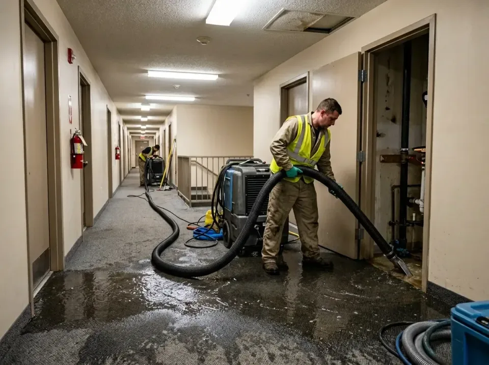multi-unit-apartment-hallway-f-005 — frequently asked questions, Emergency Burst Pipe Water Extraction & Removal in Dolton,…